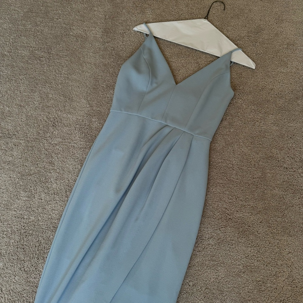 Blue dress